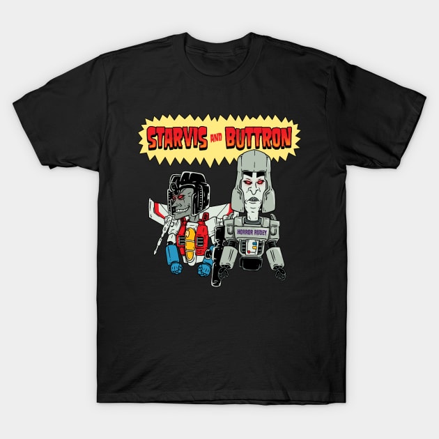 STARVIS and BUTTRON T-Shirt by HorrorRudey